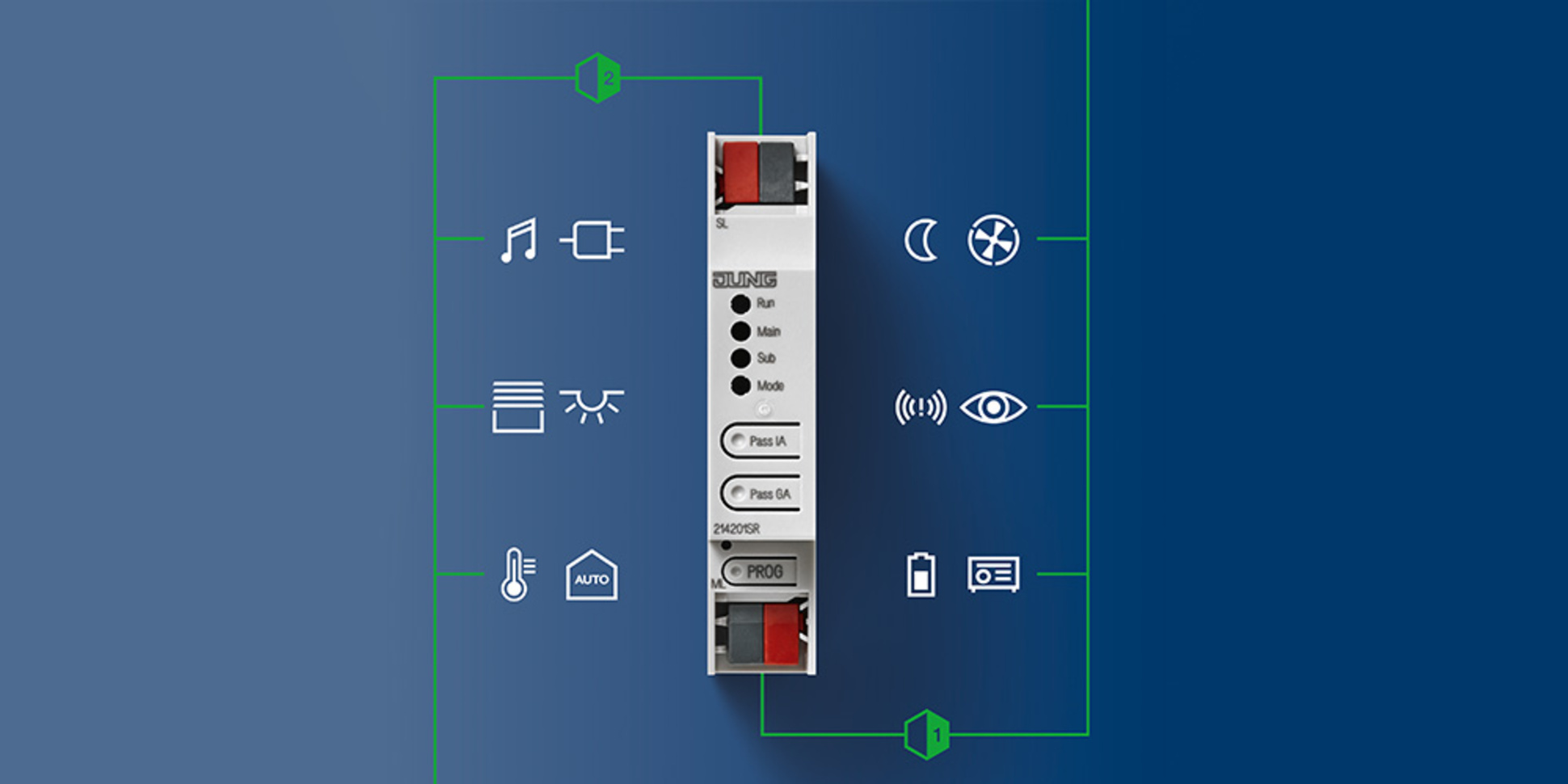 KNX Bereichs- und Linienkoppler bei KLT Elektro GmbH in Osterholz-Scharmbeck